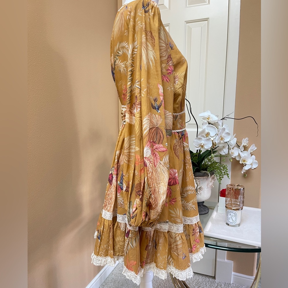 Zimmermann ASCENSION FRILL MINI DRESS sz 3 AU NEW $795 - Picture 11 of 17